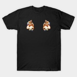 Corgi Butt Coffee Mug by Robert Phelps T-Shirt